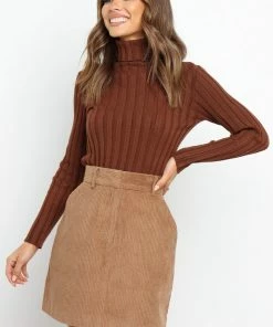 PUP50 Clothing Katie Skirt - Brown