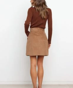 PUP50 Clothing Katie Skirt - Brown