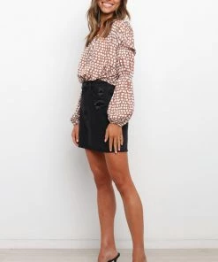 PUP54 Kazie Skirt - Black Wash