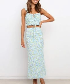 PUP9 Kezie Skirt - Green Wedding Guest