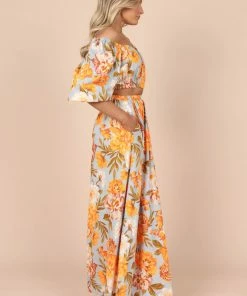 PUP52 Bump Friendly Kiara Maxi Skirt - Pale Blue