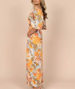 PUP52 Bump Friendly Kiara Maxi Skirt - Pale Blue