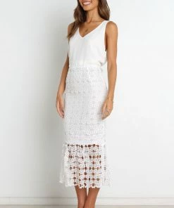 PUP14 For The Bride Kiera Skirt - White