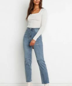 PUP3 Clothing Kora Jeans - Mid Blue Wash