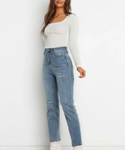 PUP3 Clothing Kora Jeans - Mid Blue Wash