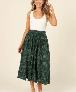 PUP8 Clothing Lara Pants - Emerald Green