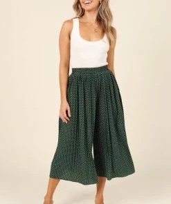 PUP8 Clothing Lara Pants - Emerald Green