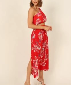 PUP4 Clothing Laura Skirt - Red Floral