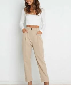 PUP55 Clothing Lexie Pants - Beige