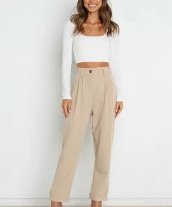 PUP55 Clothing Lexie Pants - Beige