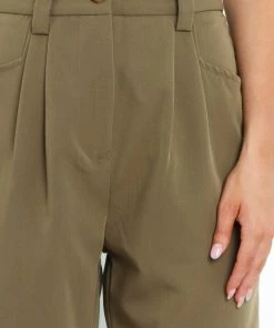 PUP55 Lexie Pants - Olive Green