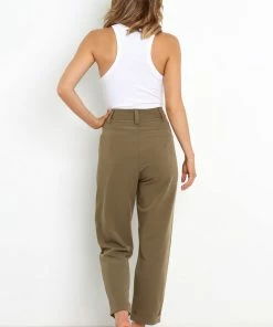 PUP55 Lexie Pants - Olive Green