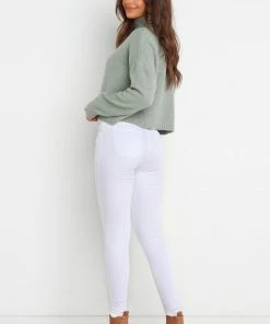 PUP54 For The Bride Lottie Jeans - White Wash