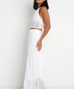 PUP4 For The Bride Louis Skirt - White