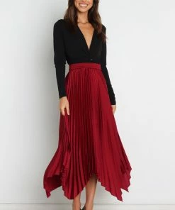 PUP3 Louisa Skirt - Wine