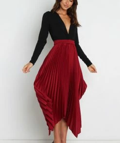 PUP3 Louisa Skirt - Wine