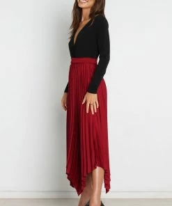 PUP3 Louisa Skirt - Wine