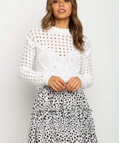 PUP27 Luda Skirt - White For The Bride