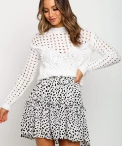 PUP27 Luda Skirt - White For The Bride