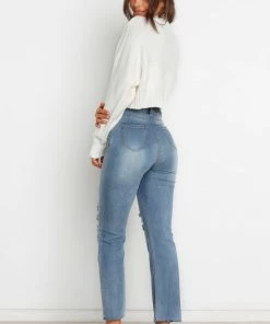 PUP3 Luna Jeans - Mid Blue Wash