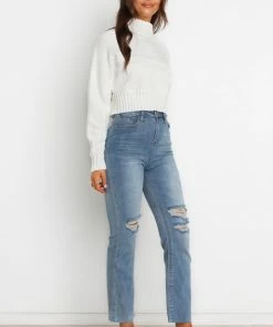 PUP3 Luna Jeans - Mid Blue Wash