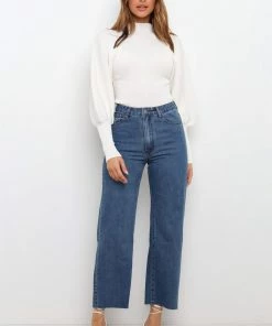 PUP54 Maggie Jeans - Mid Wash Clothing