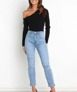 PUP54 Clothing Matilda Jeans - Light Blue Wash