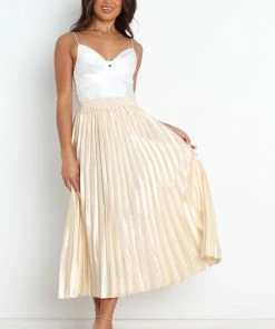 PUP4 Clothing Missie Skirt - Gold