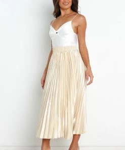 PUP4 Clothing Missie Skirt - Gold