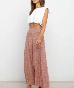 PUP49 Clothing Neveah Pant - Rust