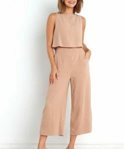 PUP8 Nicola Pants - Brown Clothing