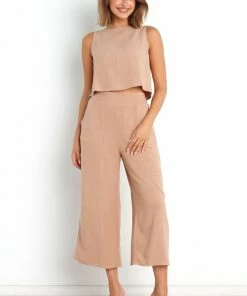 PUP8 Nicola Pants - Brown Clothing