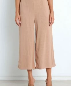 PUP8 Nicola Pants - Brown Clothing