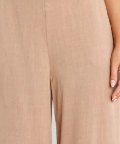 PUP8 Nicola Pants - Brown Clothing