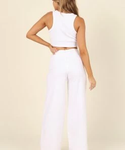 PUP42 Nina Pant - White For The Bride