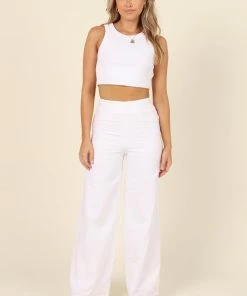 PUP42 Nina Pant - White For The Bride