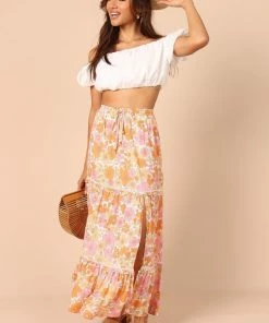 PUP51 Osani Skirt - Orange Clothing