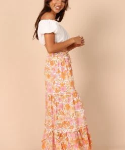 PUP51 Osani Skirt - Orange Clothing