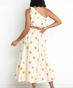 PUP4 Phillipa Skirt - Beige Spot