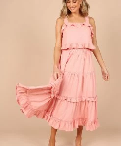 PUP49 Pissaro Maxi Skirt - Blush Pink