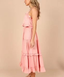 PUP49 Pissaro Maxi Skirt - Blush Pink