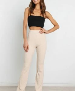 PUP15 Posy Pants - Beige Clothing