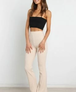 PUP15 Posy Pants - Beige Clothing