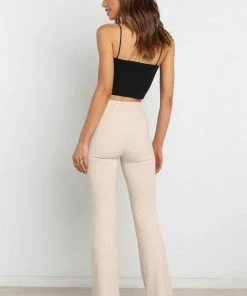 PUP15 Posy Pants - Beige Clothing