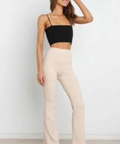 PUP15 Posy Pants - Beige Clothing