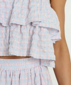 PUP4 Clothing Qadir Skirt - Blue