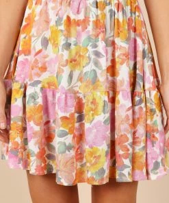 PUP50 Raffael Mini Skirt - Pink Floral