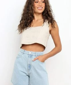 PUP16 Reiko Shorts - Light Blue Denim