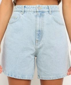 PUP16 Reiko Shorts - Light Blue Denim