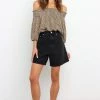 PUP16 Clothing Reiko Shorts - Washed Black